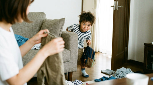 子どもの朝の支度が劇的にスムーズになった面白い方法
