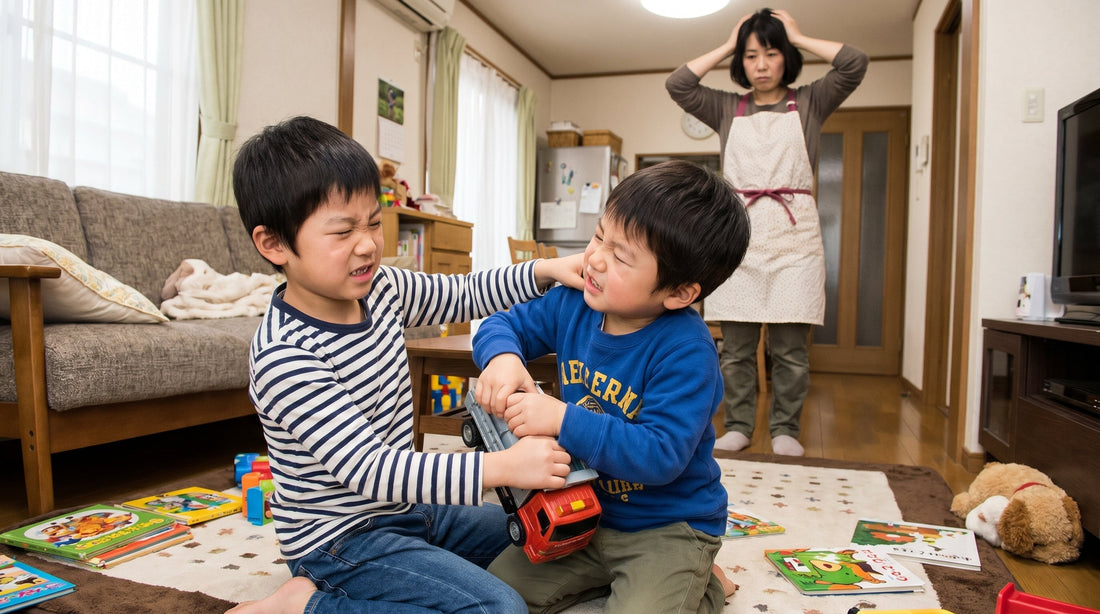 兄弟喧嘩が劇的に減った！たった2つの習慣